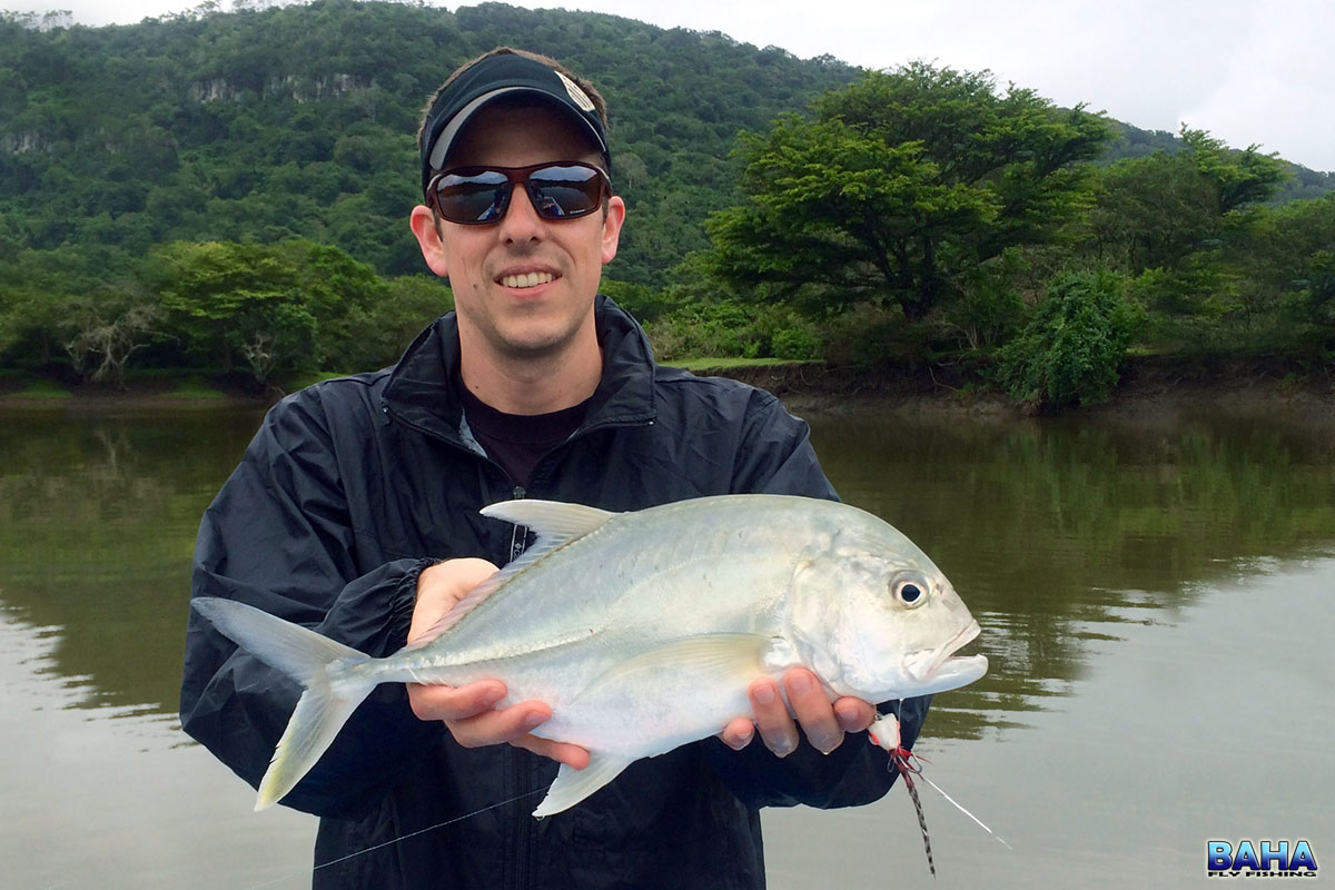 Warren with a nice estuary giant trevally at Umngazi