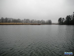 A misty afternoon at Lund's Dam