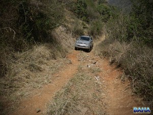 Testing out my new Fortuner in the Umgeni Valley