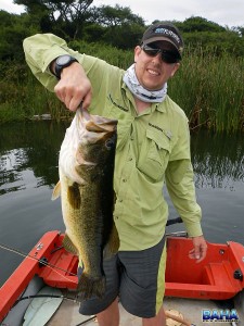 Warren Prior's best bass on fly