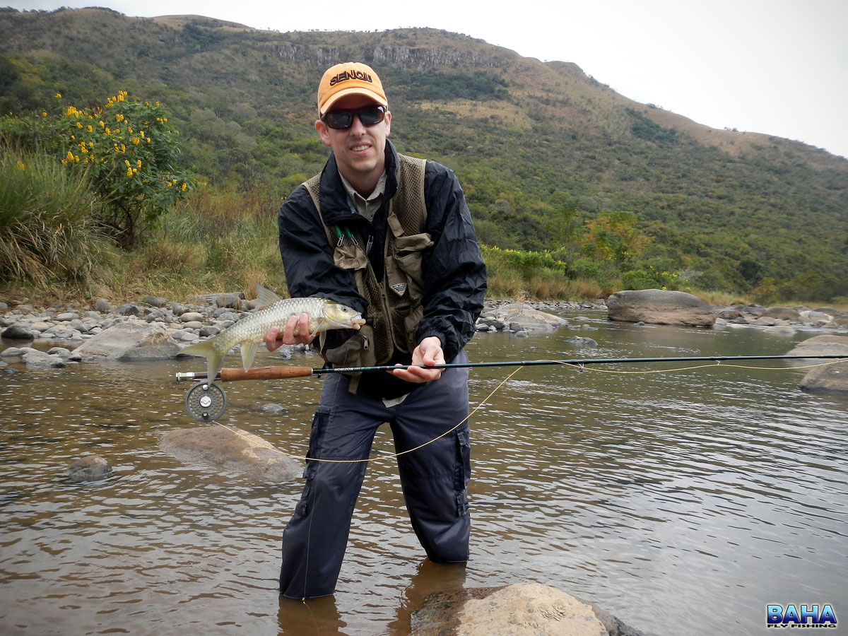 Warren Prior with a Natal scaly on the Umkomaas