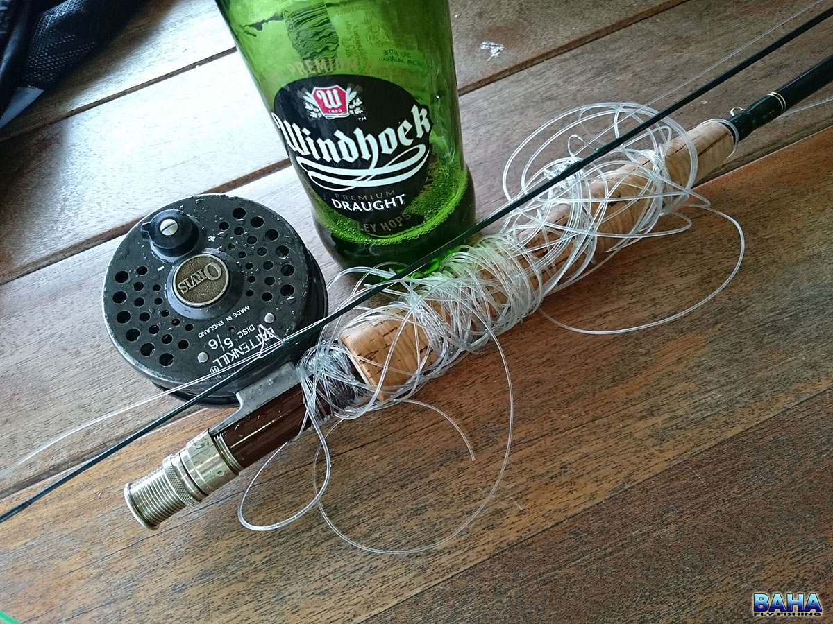 A snapped fly line - the result of the Bend curse?