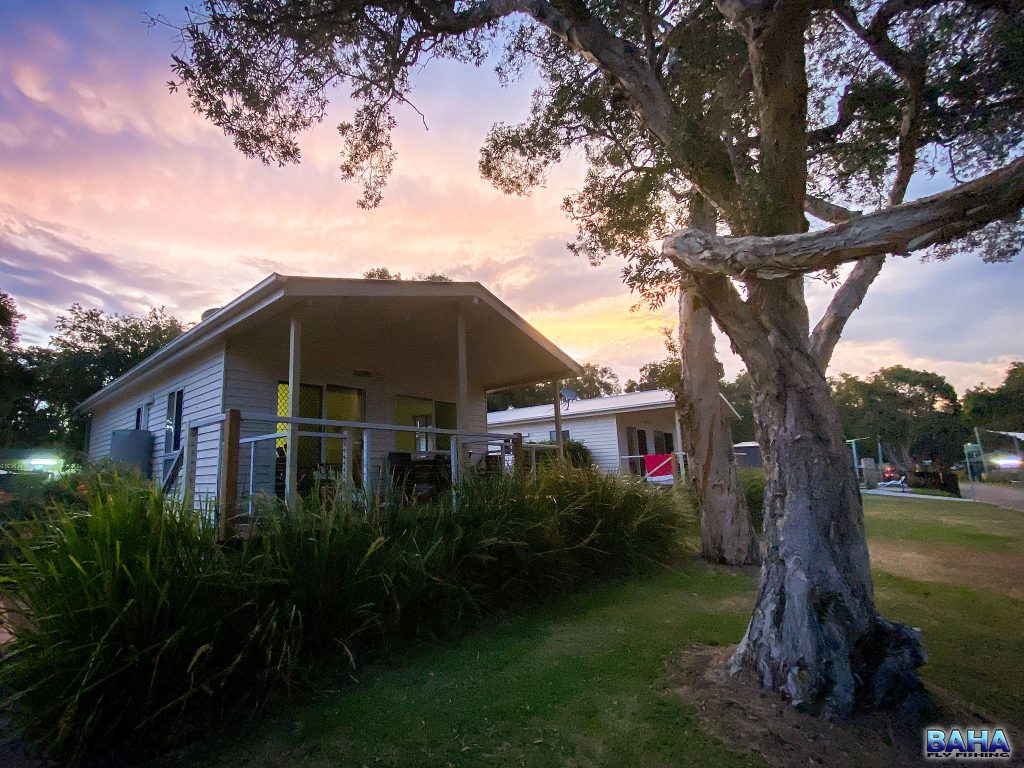 Our cabin at Budgewoi Holiday Park