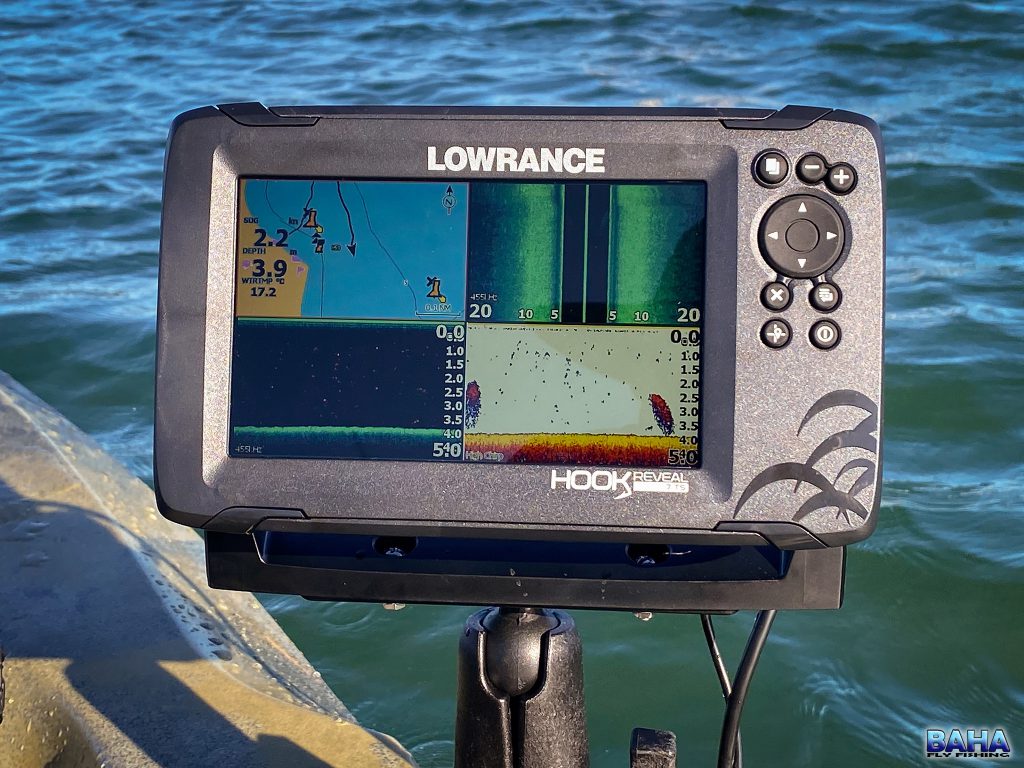 My new Lowrance Hook Reveal 7 with TripleShot