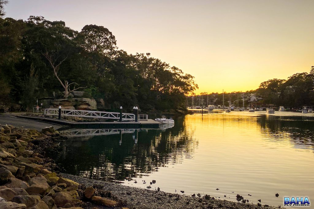 Sunrise at Tunks Park Boat Ramp