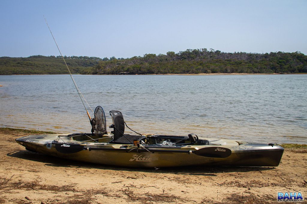 My 2019 Hobie Outback, setup and ready to go