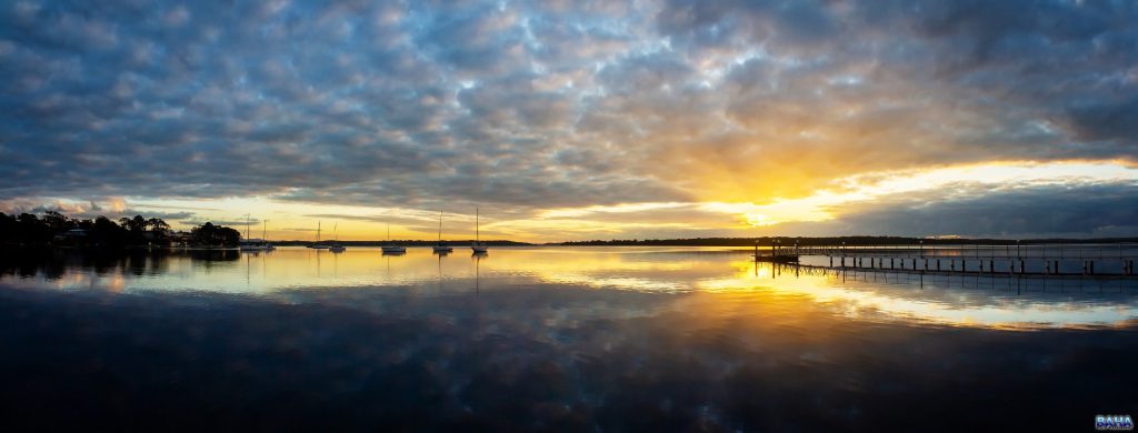 Sunrise at Lake Macquarie