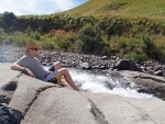 Relaxing By The Lotheni River