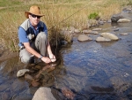 Warren Releasing A Brown Into The Lotheni