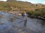 Warren Fishing A Nice Run