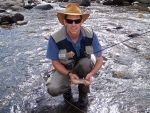 Warren Prior With A Lotheni Brown Trout