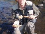 Wazzy With A Brown Trout