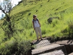 Sharon Checking Out The Bushmans
