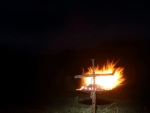 Nighttime Fire