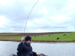 Warren Fighting A Trout