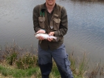 Warren With A Rainbow Trout