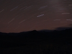 Star Trail Over Lotheni
