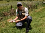 Warren With A Small Stockie