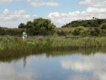 Sharon Fishing Erskine Dam