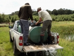Letting Water Out To Allow Dam Water To Be Added
