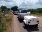 Queuing At Inanda Dam