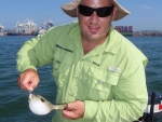 Nick with a puffer fish