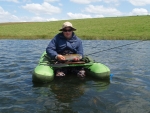 Nick With A 1kg Rainbow Trout