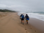 Walking North