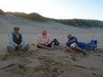 Relaxing On The Beach