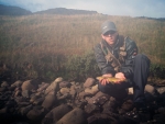 Warren With The Biggest Brown Trout Of The Trip