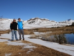 Warren And Nick At A Snowy Kamberg