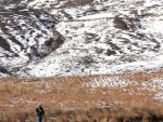 Nick Fishing In The Snow