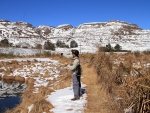 Warren Fly Fishing In The Snow