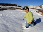 Nick Nortje In Knee Deep Snow