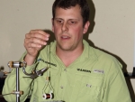 Warren Prior Doing A Demo Fly Tye