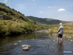 Nigel Fishing A Pool In The Bushmans