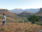 Enjoying a view of the Bushman's River