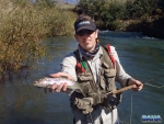 Warren with a small bow