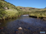 A calmer pool on the Bushman\'s River, Giant\'s Castle