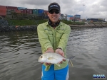 Warren Prior with a small GT