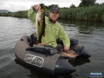 Warren Prior with a nice large-mouth bass