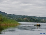 Nick fishing the structure at Inanda Dam