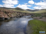 The Sani River, Lesotho