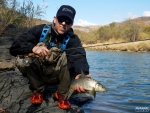 Warren Prior with a Natal scaly