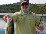 Nick Nortje with his bass of the day
