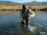The biggest fish of the day sadly alluded the camera