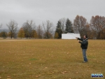 Peter demoing distance casting