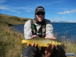 Warren with a yellow