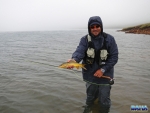 Nick with a yellow in the mist