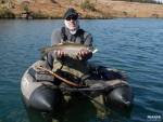 Warren with a trout